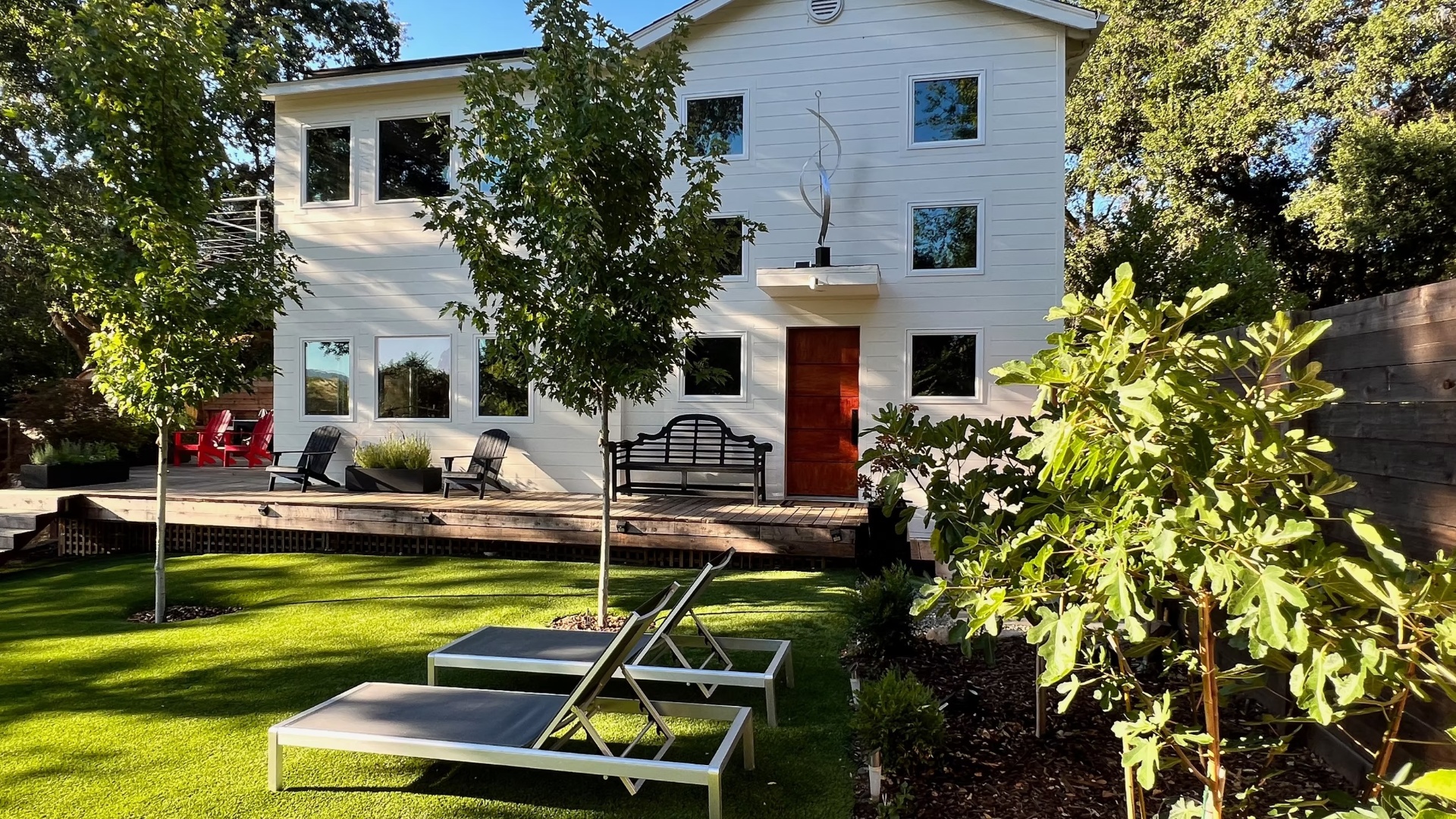 Napa Art Studio — Front Facade, after