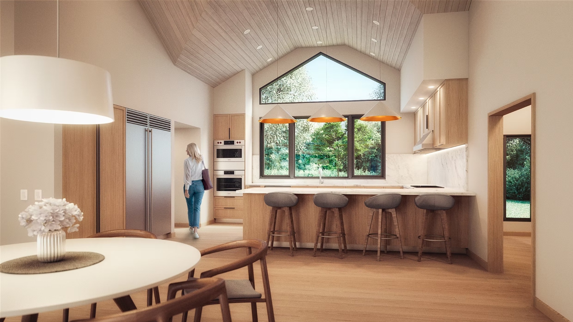 Lake Geneva Home — Kitchen, after